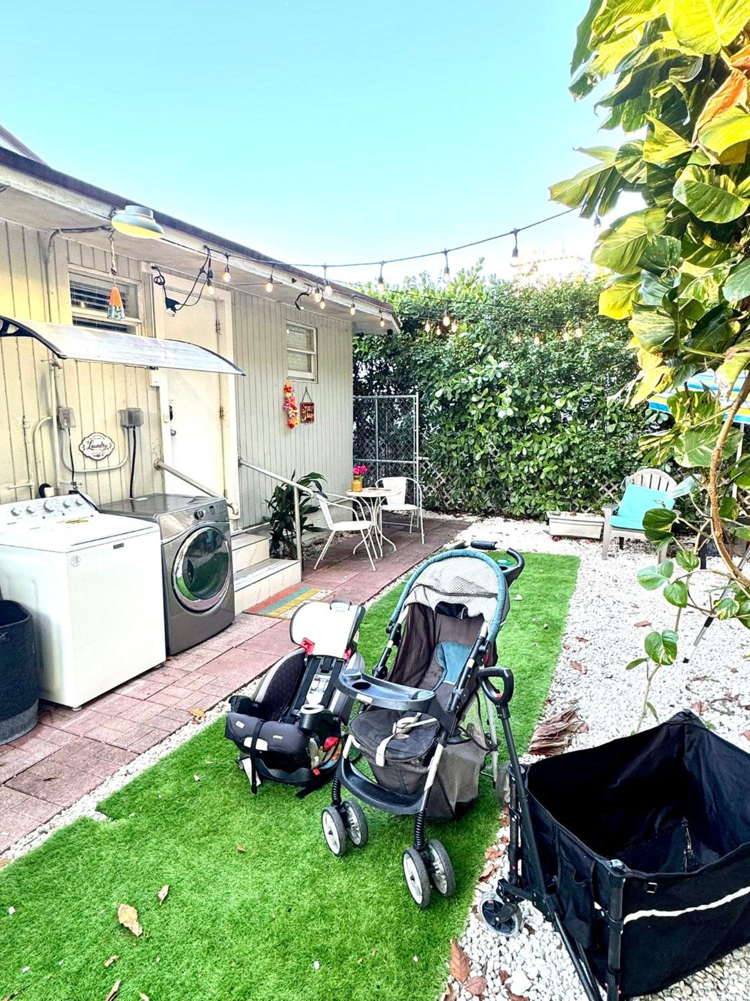 Quiet & Centrally Located House - Private Parking, Laundry And Storage For Luggage Miami Buitenkant foto